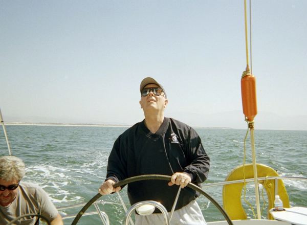 Mark at the Helm 2005