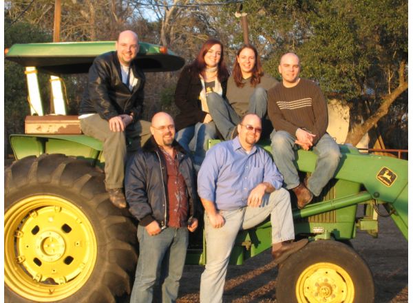 Our children at farm ca. 2005